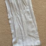 Light Blue Ultra Soft Scarf with Tassels Winter Ultra Warm Long Thick Women’s Photo 5