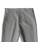 Akris Punto  black and white houndstooth pull on creased pant trousers size 6 Photo 3