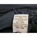 Vintage Havana Women Dress Size S Black Off Shoulder Crochet Tassel Fringe Hem Photo 8