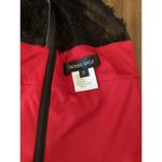 Tadashi Shoji  mix bodice Lace black Red mini sleeveless sheath Cocktail Dress 6 Photo 7