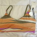 prAna  Swim Top Reversible Willow Falls Pool Beach Padded Comfortable Athletic S Photo 0