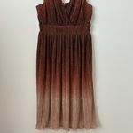 Dress the Population  Ellery Crinkle Texture Ombre Dress Size: L Photo 5