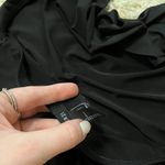 Forever 21 Black Open Back Halter Top Size Large Photo 2