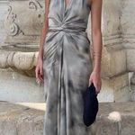 ZARA  Dress maxi multiposition satin effect wedding party coctail Photo 9