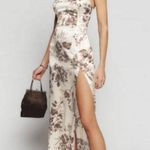 Reformation ππ Solay Silk Dress ~ Dylan Floral Print 8 NWT Photo 2