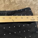 Old Navy  Pants Womens 14 Pixie Mid Rise Black Polka Dot Ankle Casual Career Photo 4