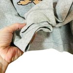 Disney Grumpy Gray Fleece Zip-Up Hoodie Size Large Y2K Photo 6
