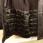 Marc New York Women’s Dark Brown Leather Faux Trim Jacket Photo 6