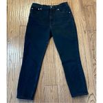 Abercrombie & Fitch the high rise skinny jeans black size 4 short Photo 3