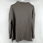 Free Fly Bamboo Sweatshirt Long Sleeve Top Relaxed Bateau Neck Hiking Taupe L Gray Size L Photo 4