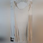 Venus NWOT White Red Silver Floral Ruffle Tank Top Tunic Size XS Photo 1