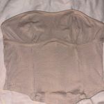 SheIn Beige Tube Top  Photo 2