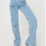 Princess Polly Chad Cargo Jeans Denim size 10 (new) Photo 0