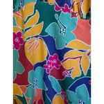 Marine layer  Plunge One Piece Swimsuit in Yellow Hibiscus Floral Size Small NWOT Photo 2