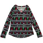 No Boundaries  Christmas T-shirt Junior’s Size XXL 19 holiday printed graphic tee Photo 0