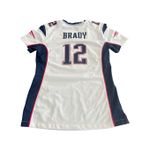 Nike Tom Brady #12 New England Patriots Jersey  Womens size S Photo 2