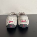 Ahnu‎ Casual Slip On Shoes Comfort Walking Loafers Neutral Gray Pink Womens 6.5 Photo 2