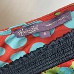 Hale Bob  100% Silk Short Sleeve Polka Dot Print Mini Dress S Photo 2