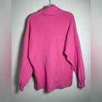 Free People  Softly Structured Tunic Sweater in Bright Pink Size S Photo 5