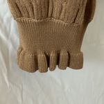 Adrianna Papell NWT~: Camel colored Cable knit high hem sweater- size M Photo 4