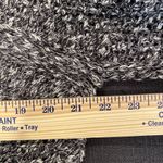 Free People Chunky Oversized Knit Sweater Cropped Long Sleeve Gray Women Small Photo 5