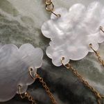 Korean Vintage Acrylic Cloud Earrings Photo 7
