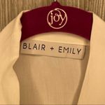 Blair  and Emily white lace trim robe linguire white sleepwear Photo 3