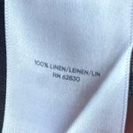 Lands' End  Blue Linen Dress Women's Size Medium 10 12 US Pockets Lightweight Photo 8