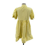 Brooks Brothers Yellow White Pinstripe Button Front Mini Dress Size 2 Photo 8