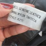 wilson's leather Vintage Pencil Skirt size 10 Black Pockets Split Button & Zip Photo 9