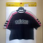 Adidas  The OG Tee DH4183 Black Ivory Pink Crew Neck Short Sleeve Top $40 VGUC XL Photo 2