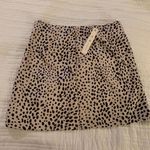 She & Sky Animal Print Skirt Photo 1