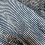 Desert West Vintage Western Button Up Shirt Medium Boot Pinstripe Made In USA Blue Photo 9