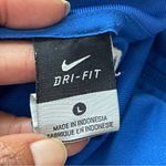 Nike  | Blue Soccer Full Zip Track Jacket Sz L Photo 5