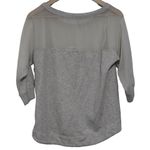 Abercrombie & Fitch Womens Heather Gray Long Sleeve Scoop Neck Sweater Size XS Photo 1