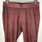 Free People Brown Faux Suede Vegan Leather Leggings Size 27 Photo 4