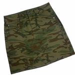 Level 99 Green Camo Camouflage Mini Skirt W Photo 2