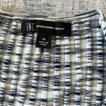 INC International Concepts Femme Flora Space Dye Indigo Cropped Top Medium Photo 4