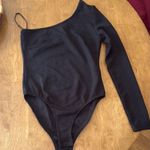 Princess Polly  Bodysuit Black One shoulder Photo 0