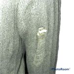 Lorena Rose Lace Up Destroyed Cropped Sweater Photo 6