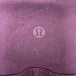 Lululemon Reveal 7/8 Tight Stripes 25" Dark Adobe Burgundy W5AF9S Size 6 Photo 3