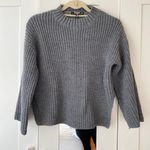 Missguided Grey Crew Neck wide Sleeve Sweater Size 2/4 Photo 0