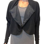 Nike Dri-Fit XS mock neck cropped wrap shawl poncho SP 2860 Photo 0