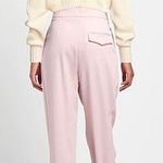 Danielle Bernstein WeWoreWhat Cream Collared Crop Knit Sweater Small Photo 1