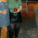 Vestique Black Leather Mini Skirt Photo 2