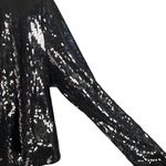 Kardashian Kollection Kardashian Black Sequin Crop Jacket Photo 2