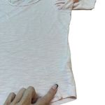 Liverpool Womens  Pink Gathered Peasant Short‎ Sleeve T-Shirt Large Photo 9