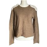 ZARA  y2k 00’s trafaluc vintage women’s pearl shoulder accent military style Photo 1