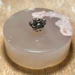 Sterling Silver Angel Heart 925  Bead Charm Photo 1