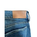 Dear John  Straight Leg Medium Wash Mid-Rise Denim Jeans With Raw Hems Photo 4